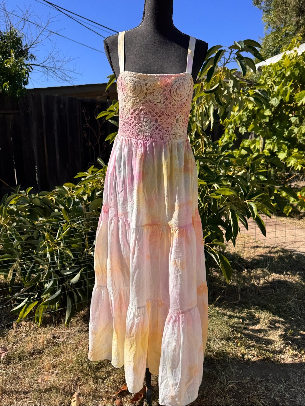 Zara Tie Dye Dress, Size Small - Picture 9 of 11